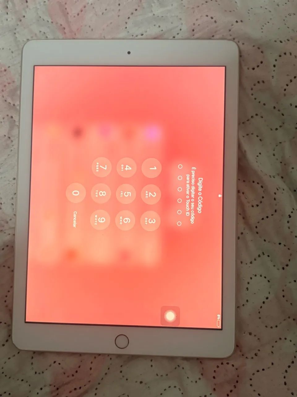 iPad 5 original em perfeito estado acompanha capa e caneta  - Foto 2