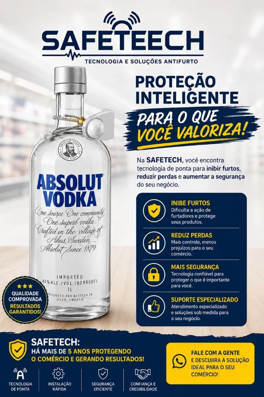 Sistema Anti furto lojas conveniência - Foto 4
