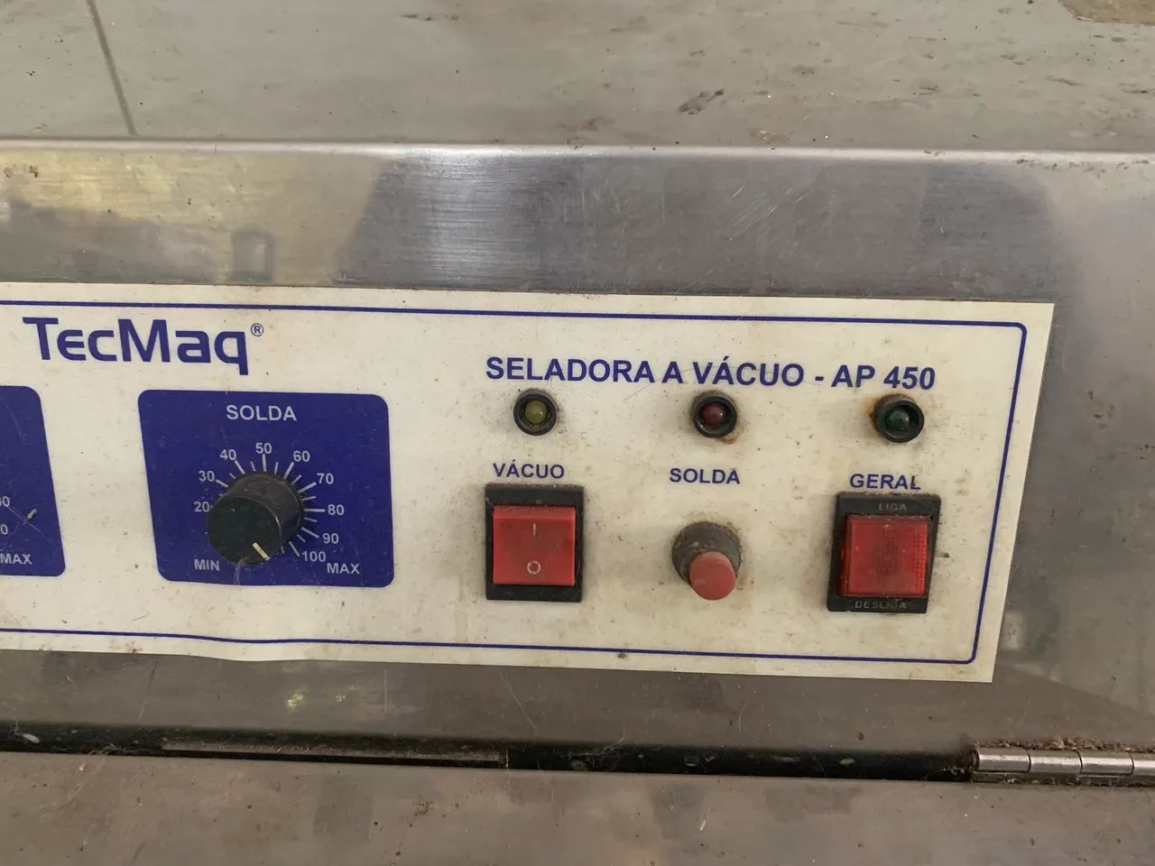 Embaladora vácuo TECMAQ Ap-450 sem funcionar  - Foto 2