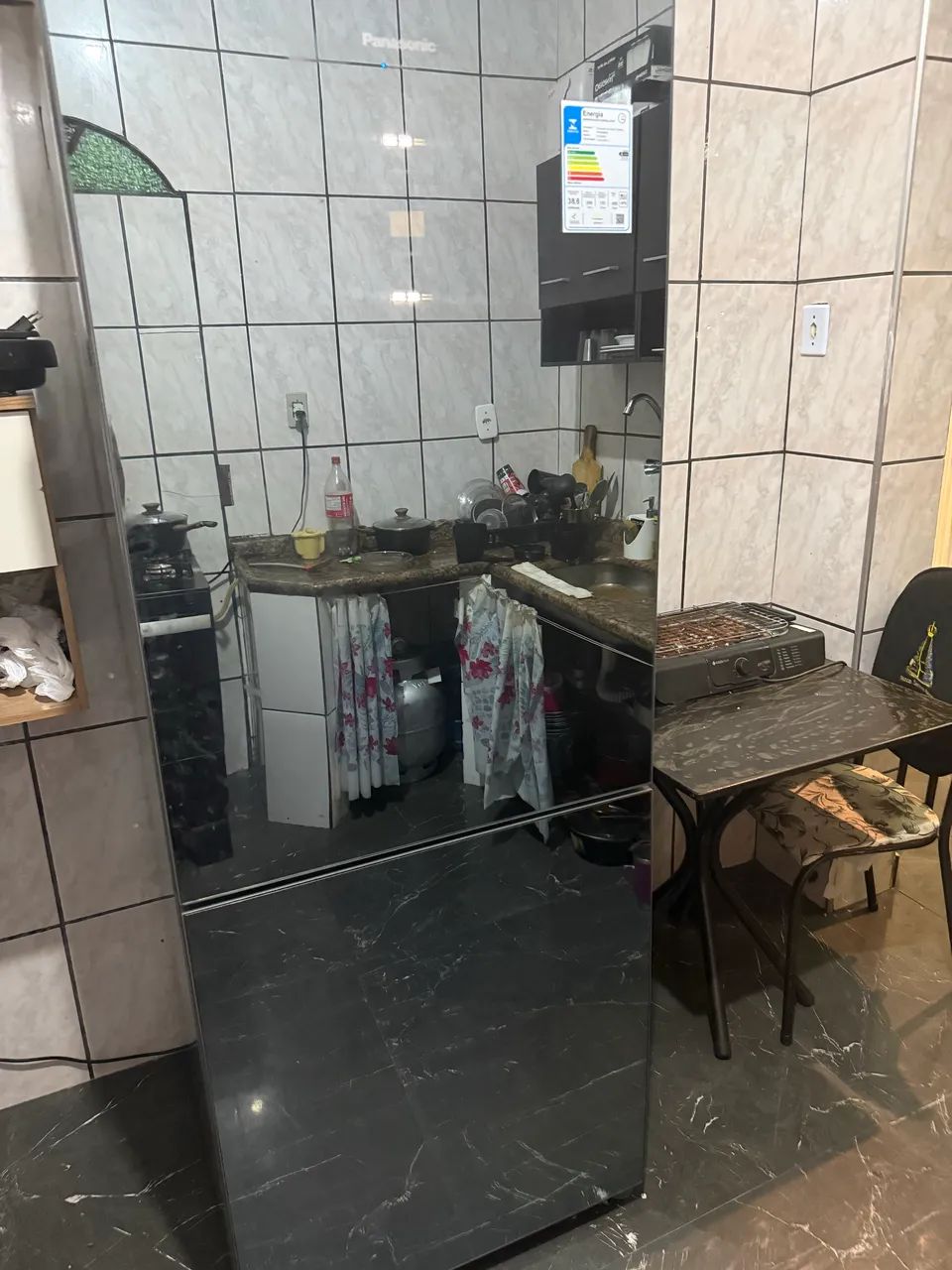 Vendo geladeira espelhada  - Foto 2