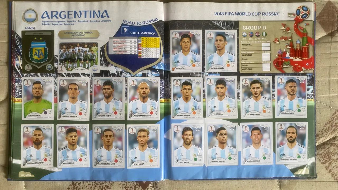 Album da copa 2018 - Foto 4