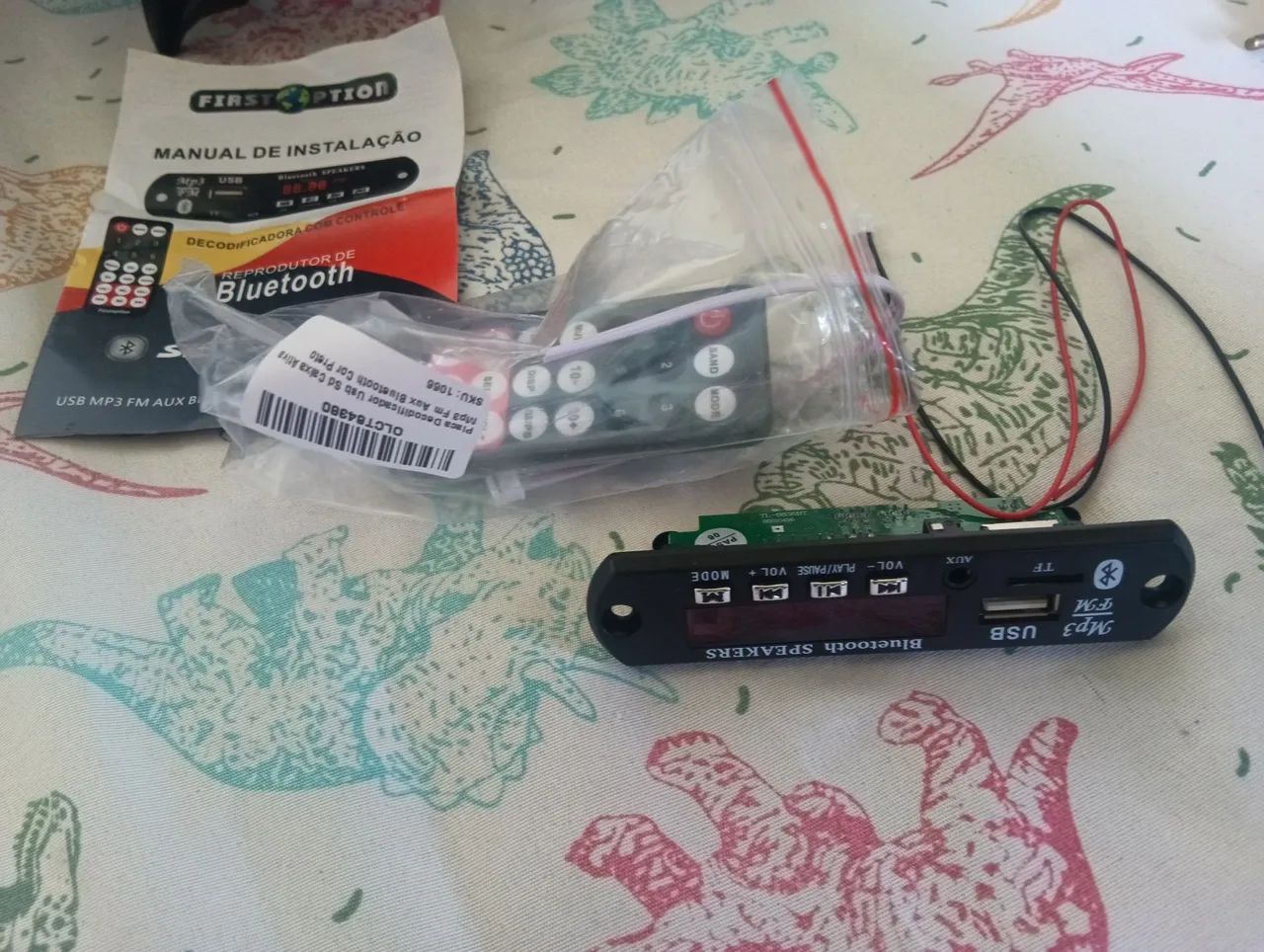 Placa decodificada para auxiliar módulo ou carro  - Foto 3