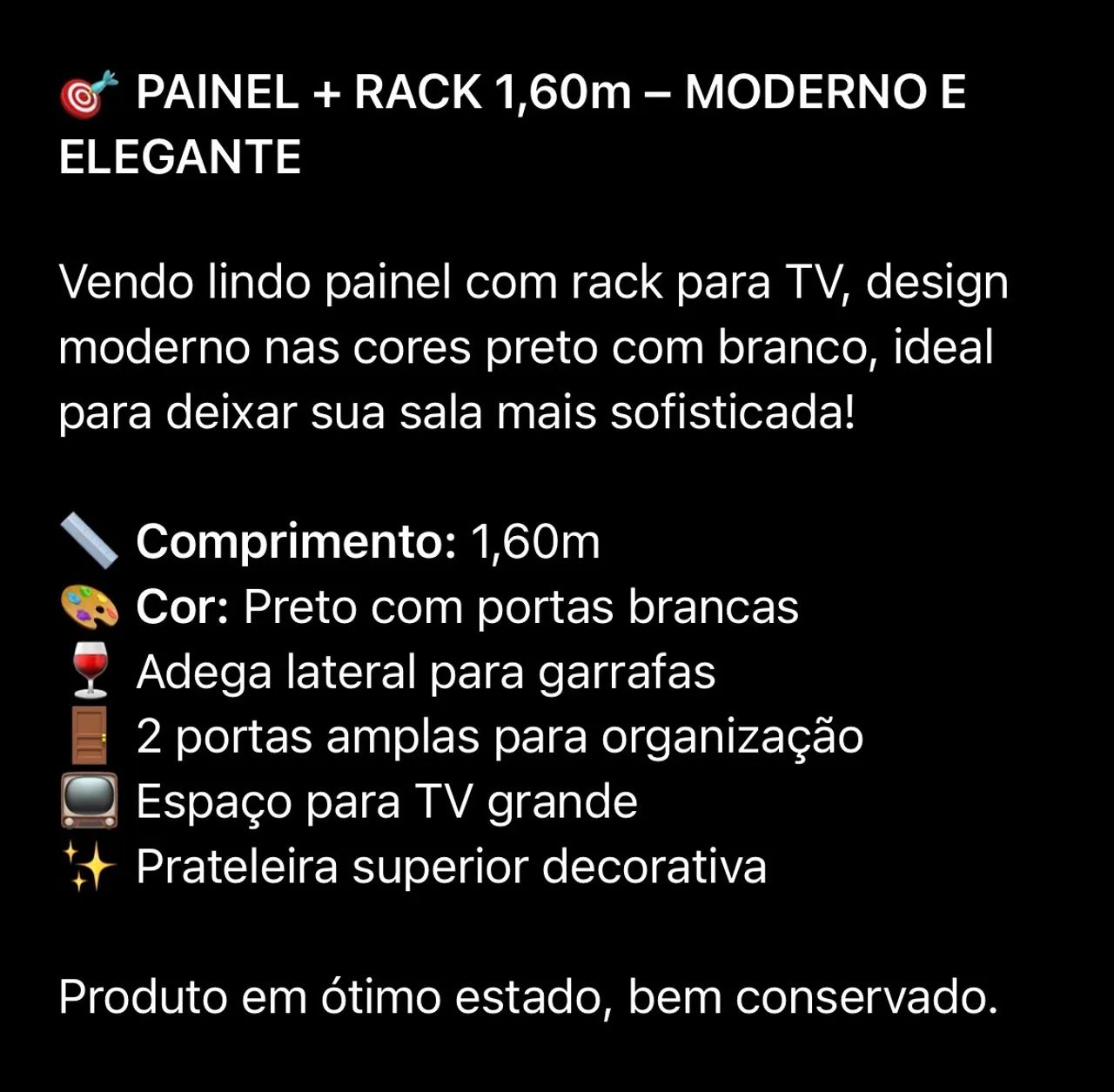 PAINEL + RACK 1- MODERNO E ELEGANTE65581377321603122