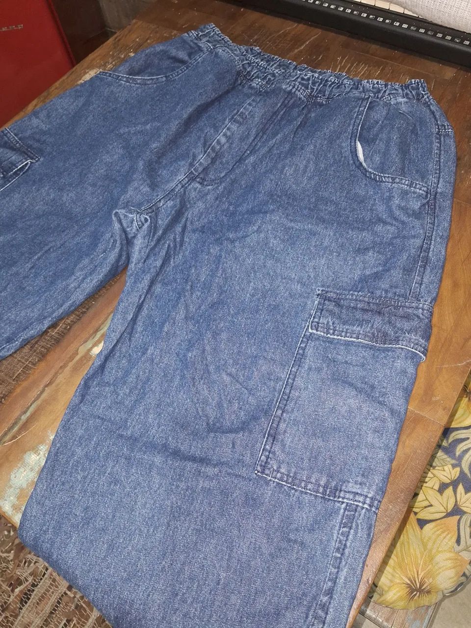 Lote de calças jeans com elástico - Foto 2