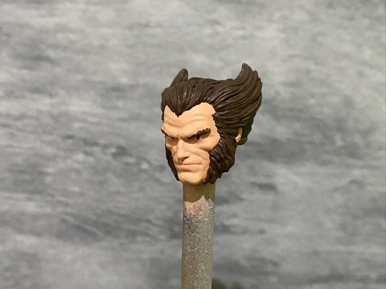 Head custom Wolverine Marvel legends action figures 1/12 - Foto 4