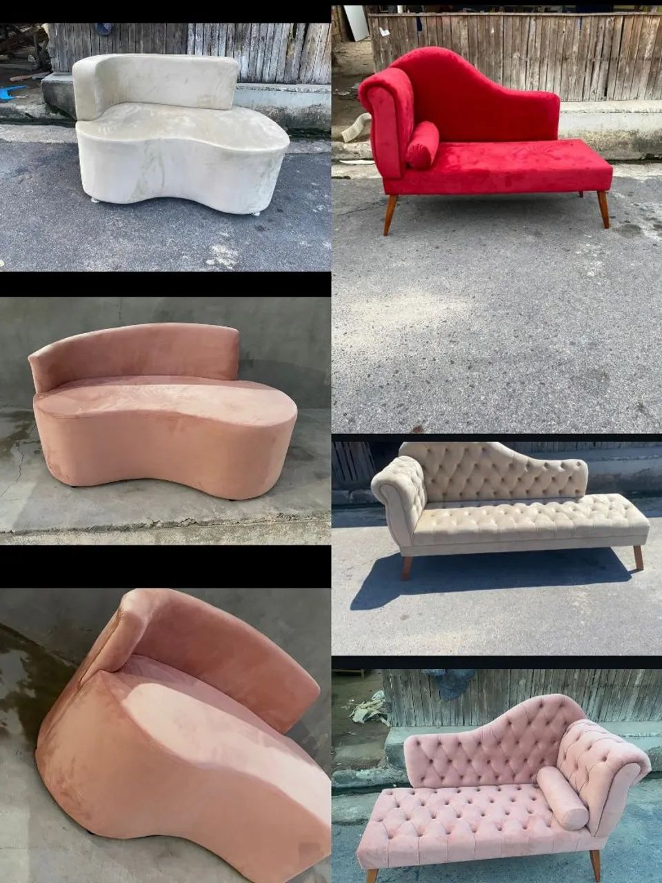 Sofá Curvo Estilo amendoim  - Foto 3