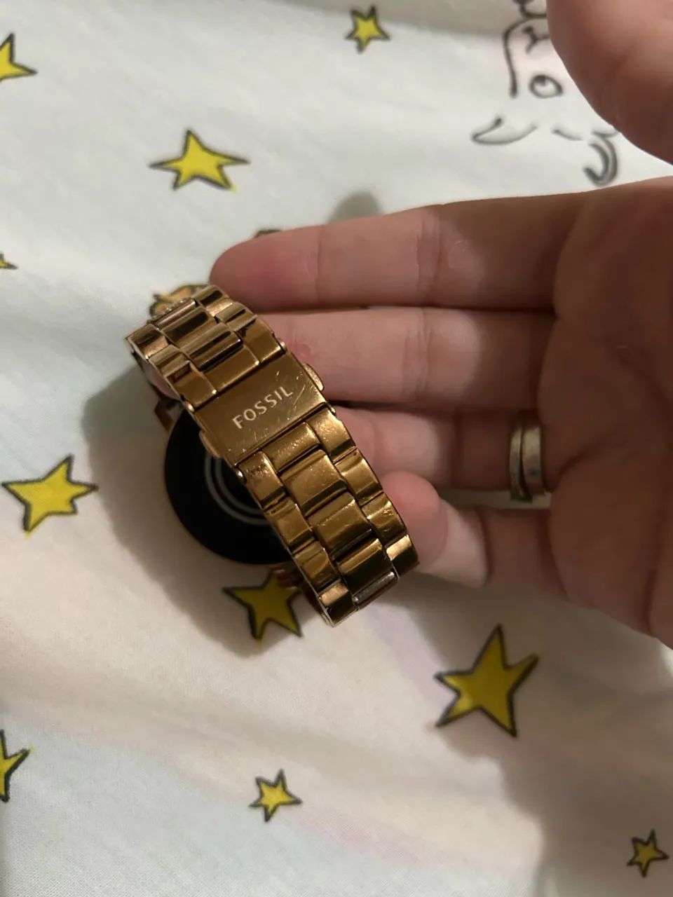 Relógio fóssil smartwatch funciona tudo, conecta no celular  - Foto 5