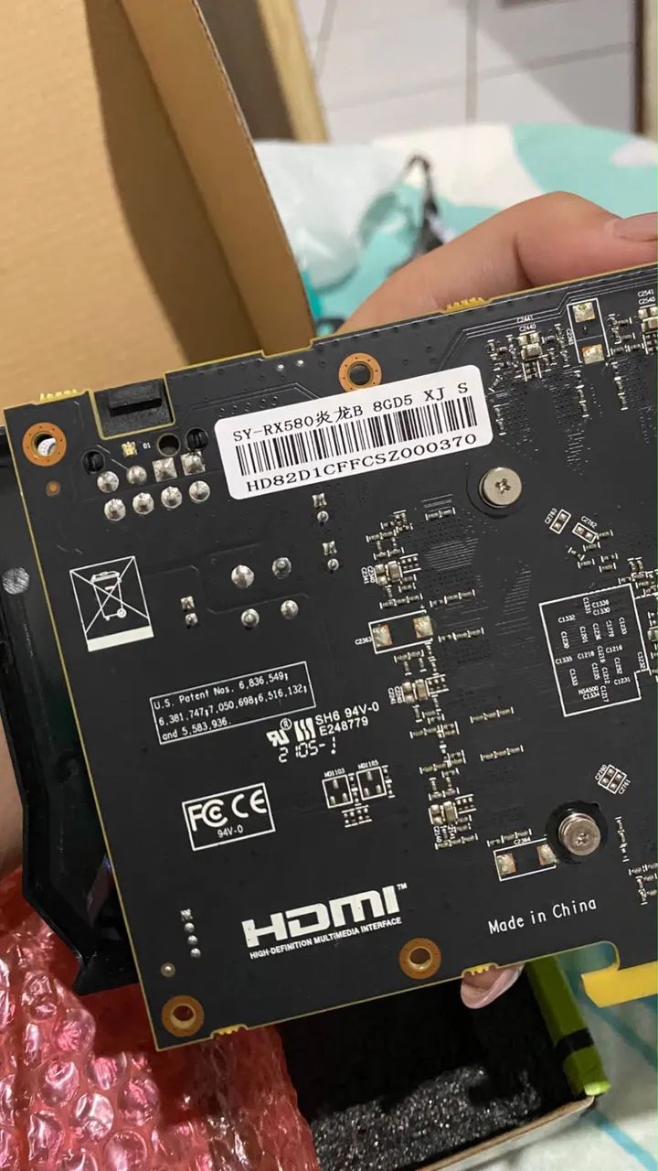 RX 580 8gb - NOVA - Foto 2