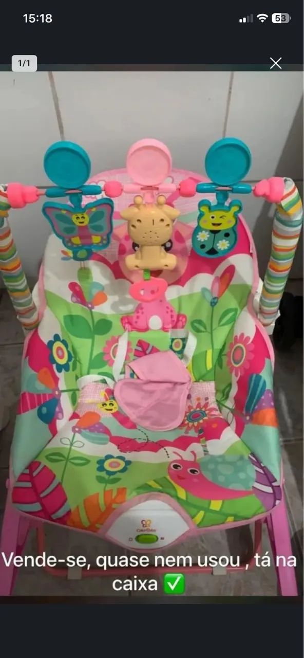 Cadeirinha de bebê 