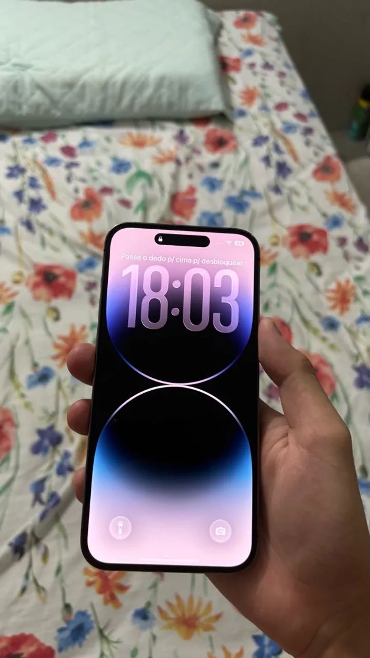 IPHONE 14 PRO MAX - 256GB - ( FACE ID OK, COM CAIXA E CABO ORIGINAL ) - Foto 3