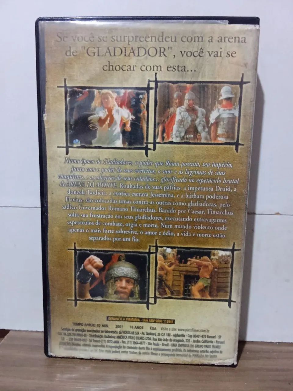Vhs filme Arena da morte (legendado) - Foto 2