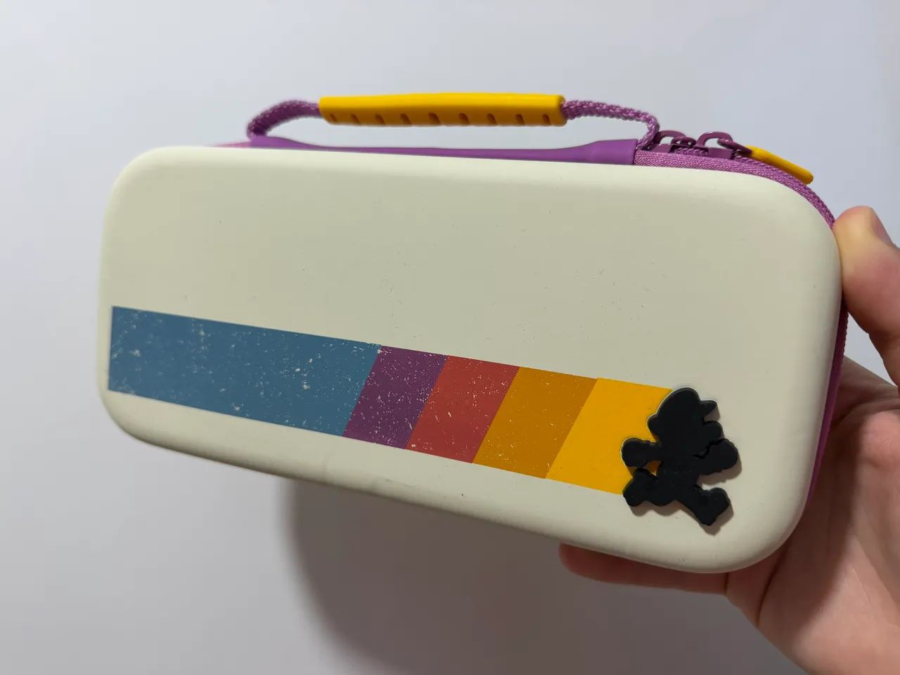 Case PowerA Rainbow Run Mario para Nintendo Switch V2/OLED/Lite