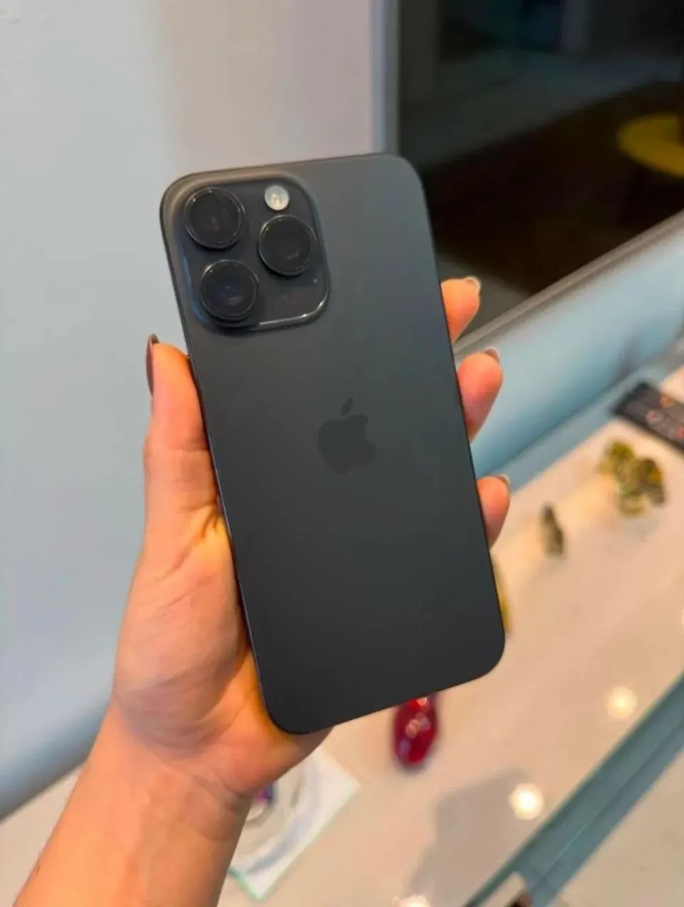 IPHONE 15 PRO MAX 87% DE BATERIA E TODO ORIGINAL