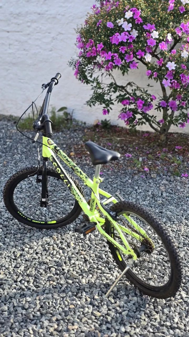 Bicicleta aro 20 Menino Verde - Foto 2