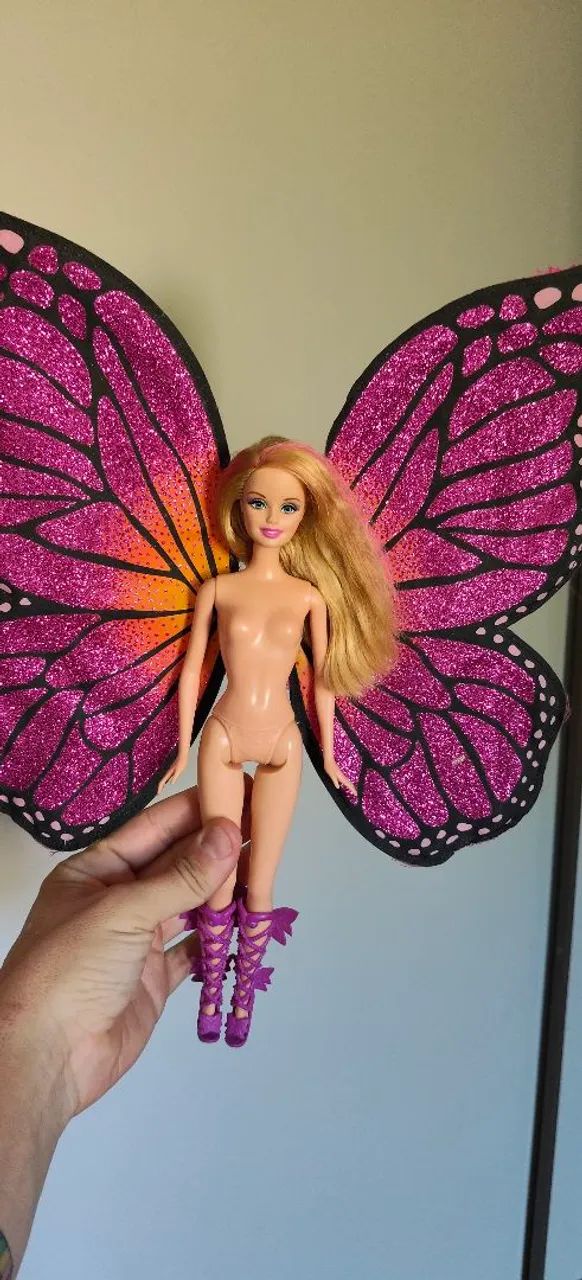 Lote Barbie asas borboleta - Foto 2