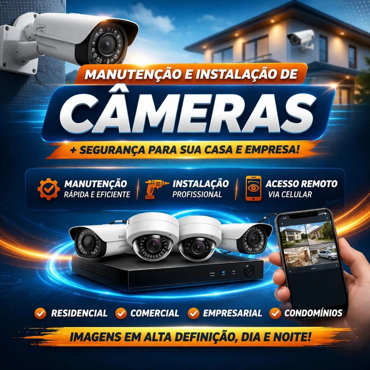 Câmeras de segurança 