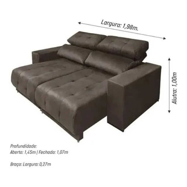 Sofa retrátil  - Foto 2