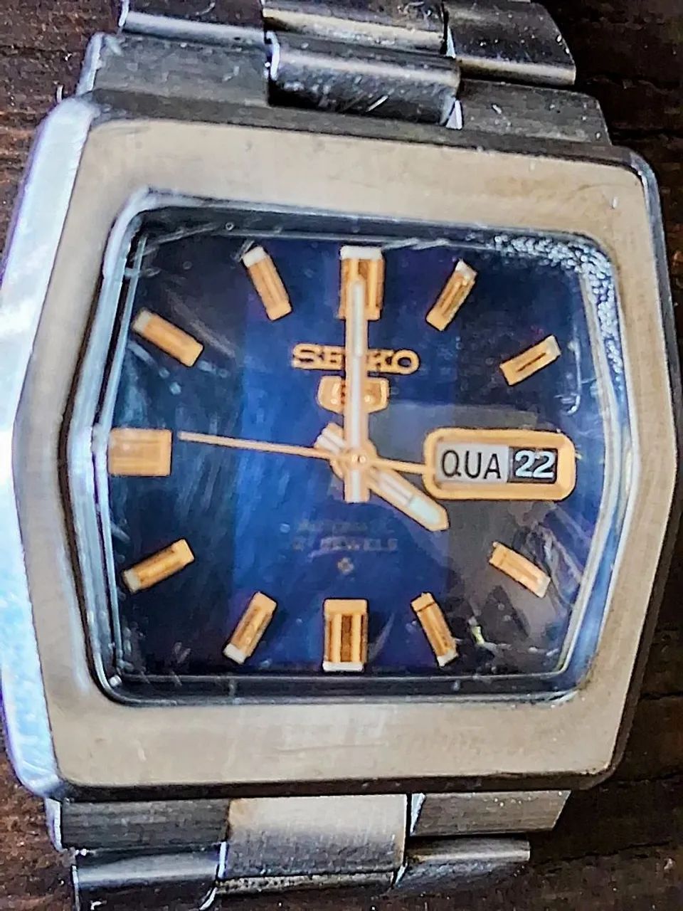 Relógio Seiko 5 21 jewels 6119 - Foto 3