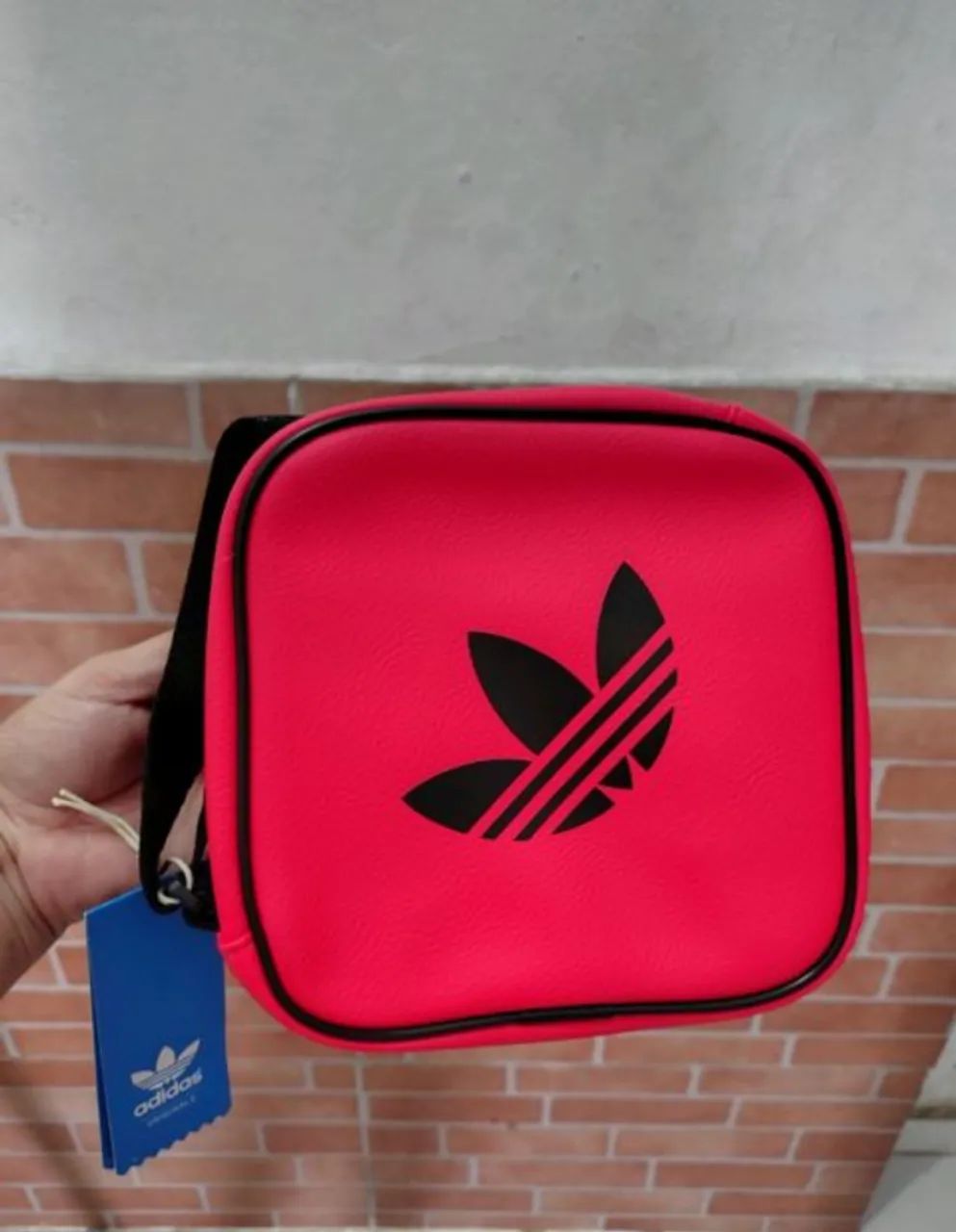 Bolsa Adicolor vermelha Adidas  - Foto 2