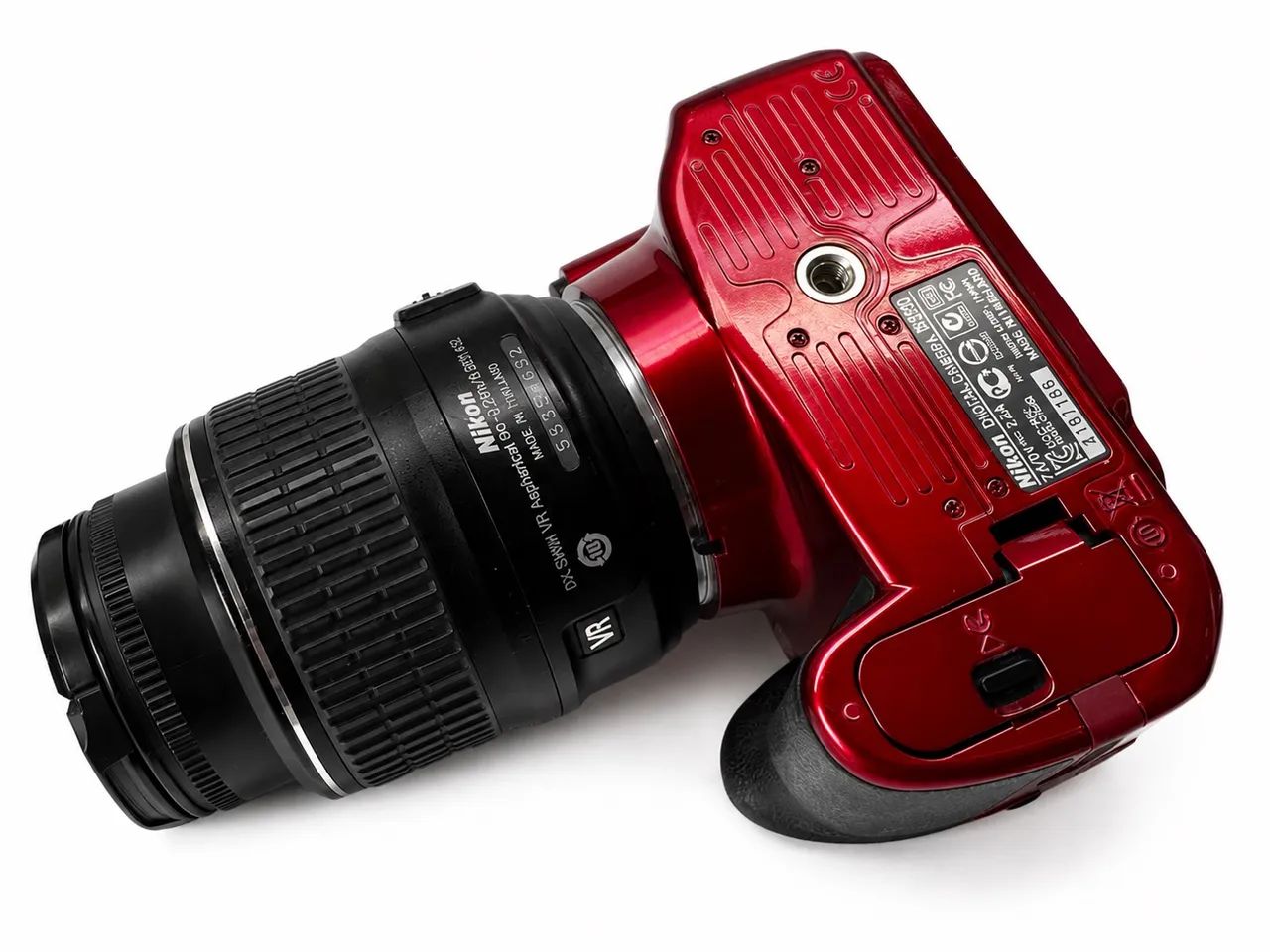 Nikon Kit D3200 + Lente 18-55mm Vr Dslr Cor Vermelho (Usado