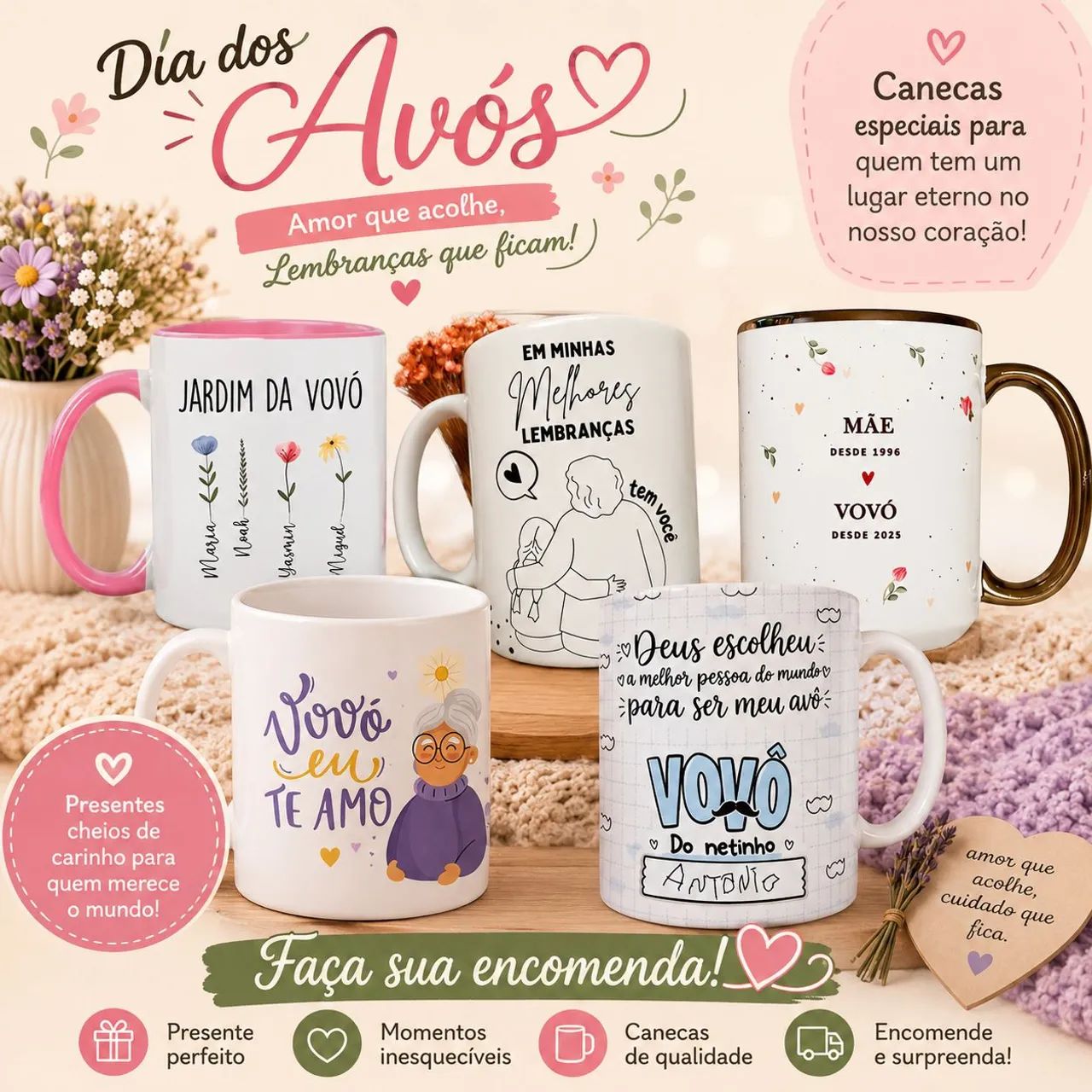 Caneca avós 