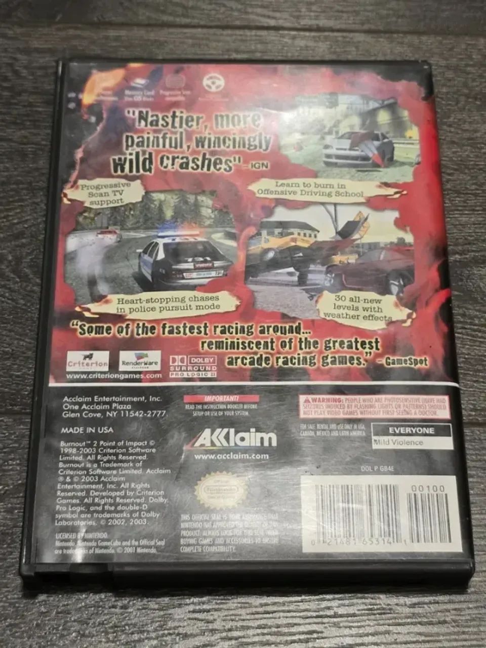 Burnout 2: Point of impact Gamecube - Foto 2