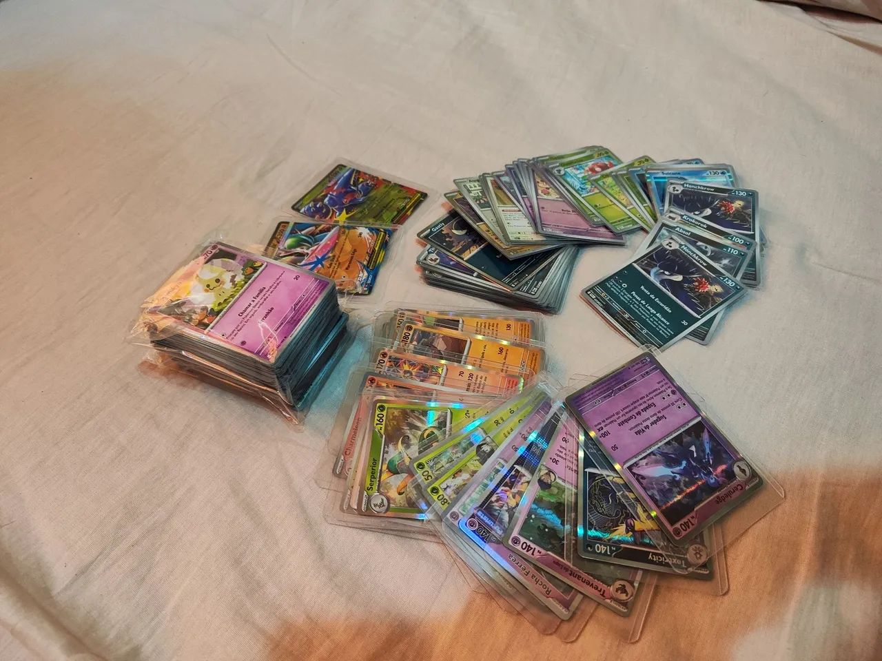 234 Cartas Pokémon + brilhantes+ultrarrara+comuns
