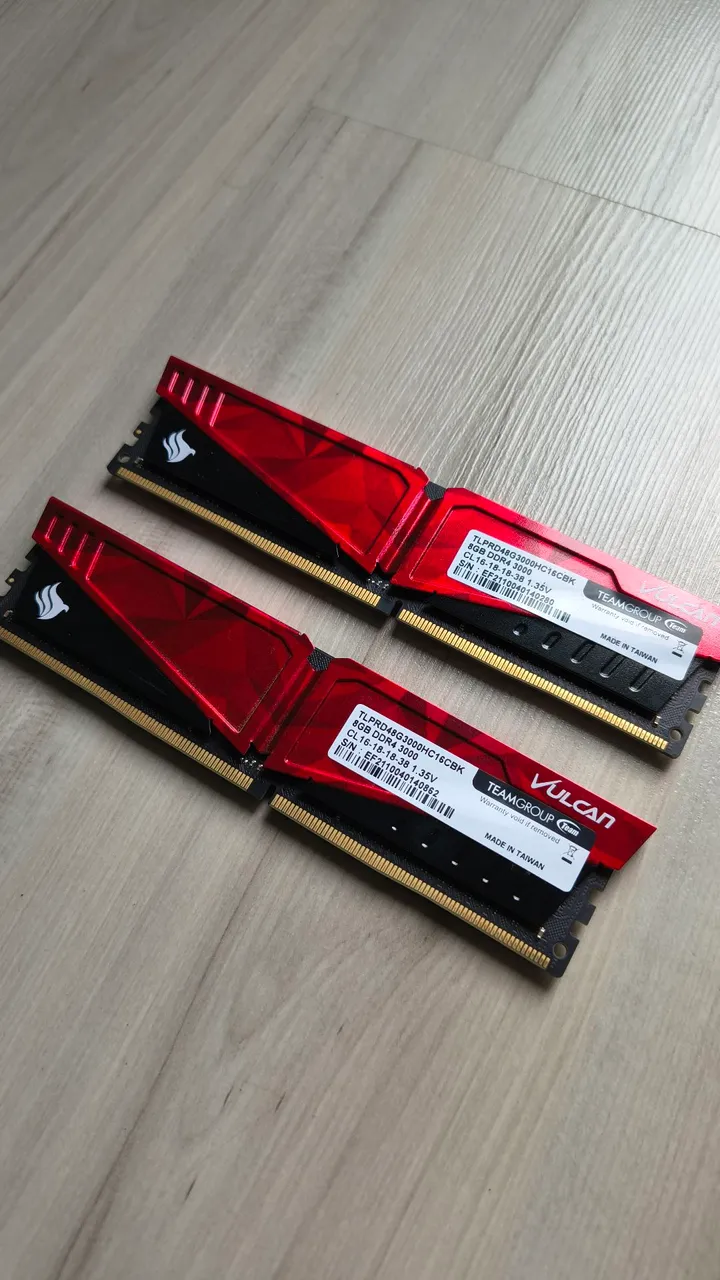 Memória Galax Gamer II DDR4 16GB (2x8GB) 2666MHz RGB CL16