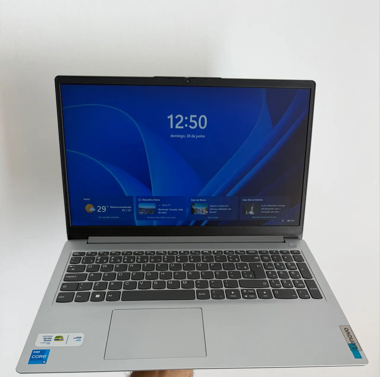 Notebook Lenovo i5 12th gen, 16gb ddr4, Ssd Nvme 256gb (Aceito Cartão) - Foto 5