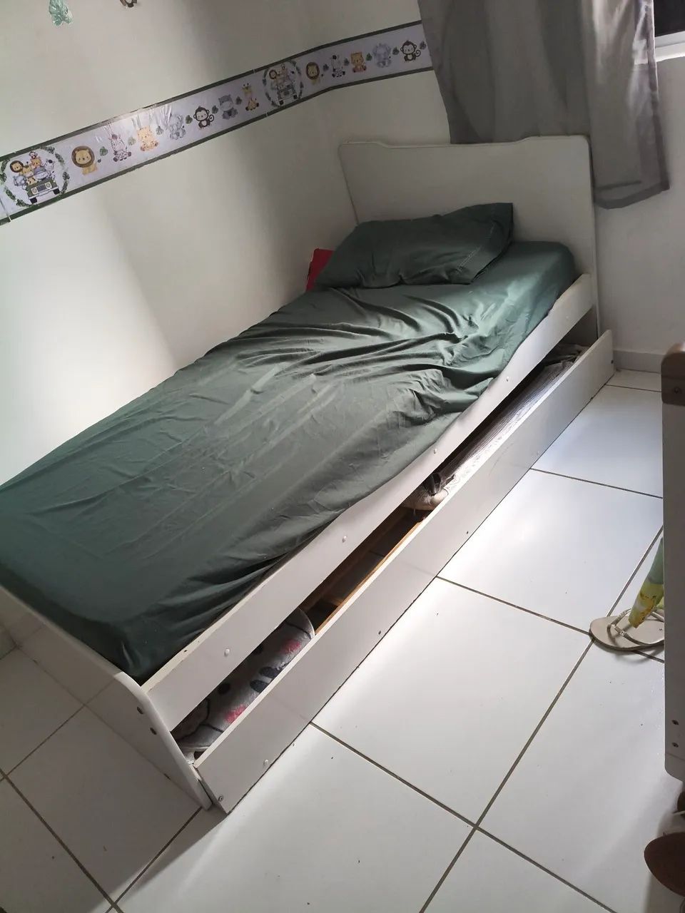 Cama solteiro com auxiliar  - Foto 2