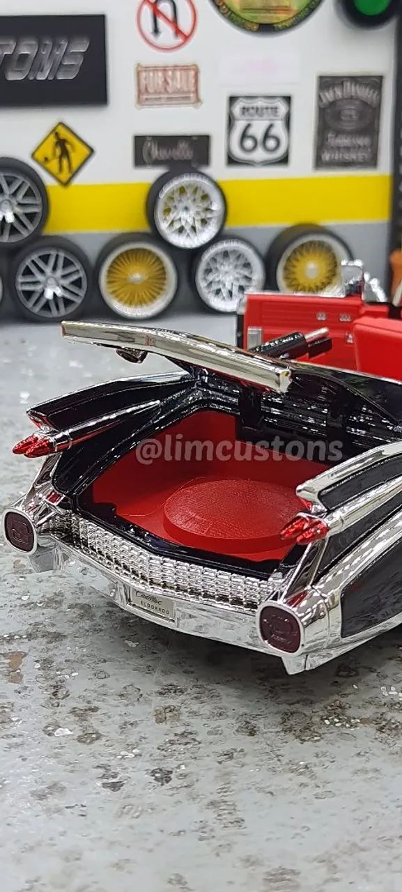 Miniatura Cadillac Eldorado 1959 - Alloy Model Novo - Foto 3
