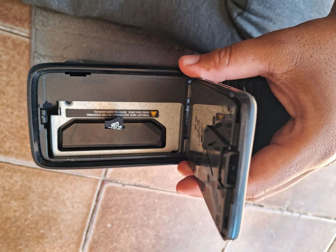 XBOX 360 SLIM [ BLOQUEADO ][ COM DEFEITO ] - Foto 5