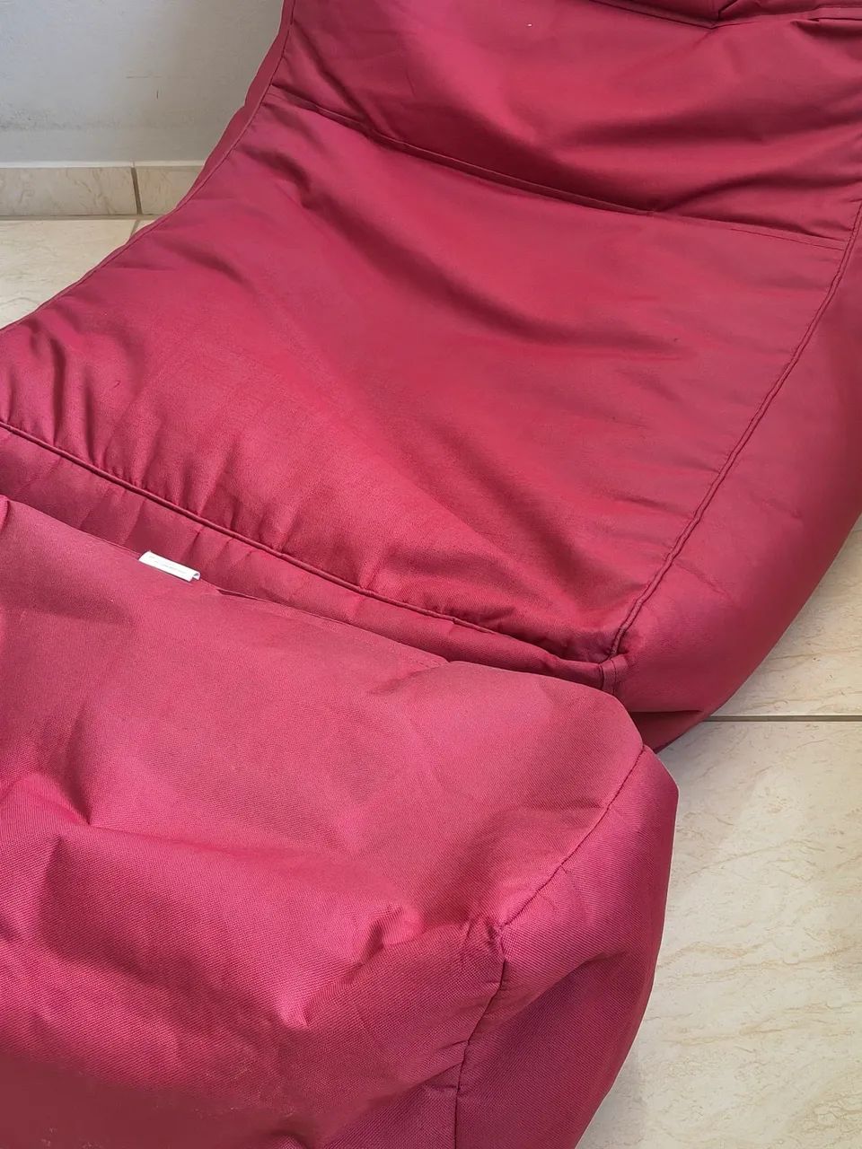 Puff impermeável + descanso de pé  - Foto 2