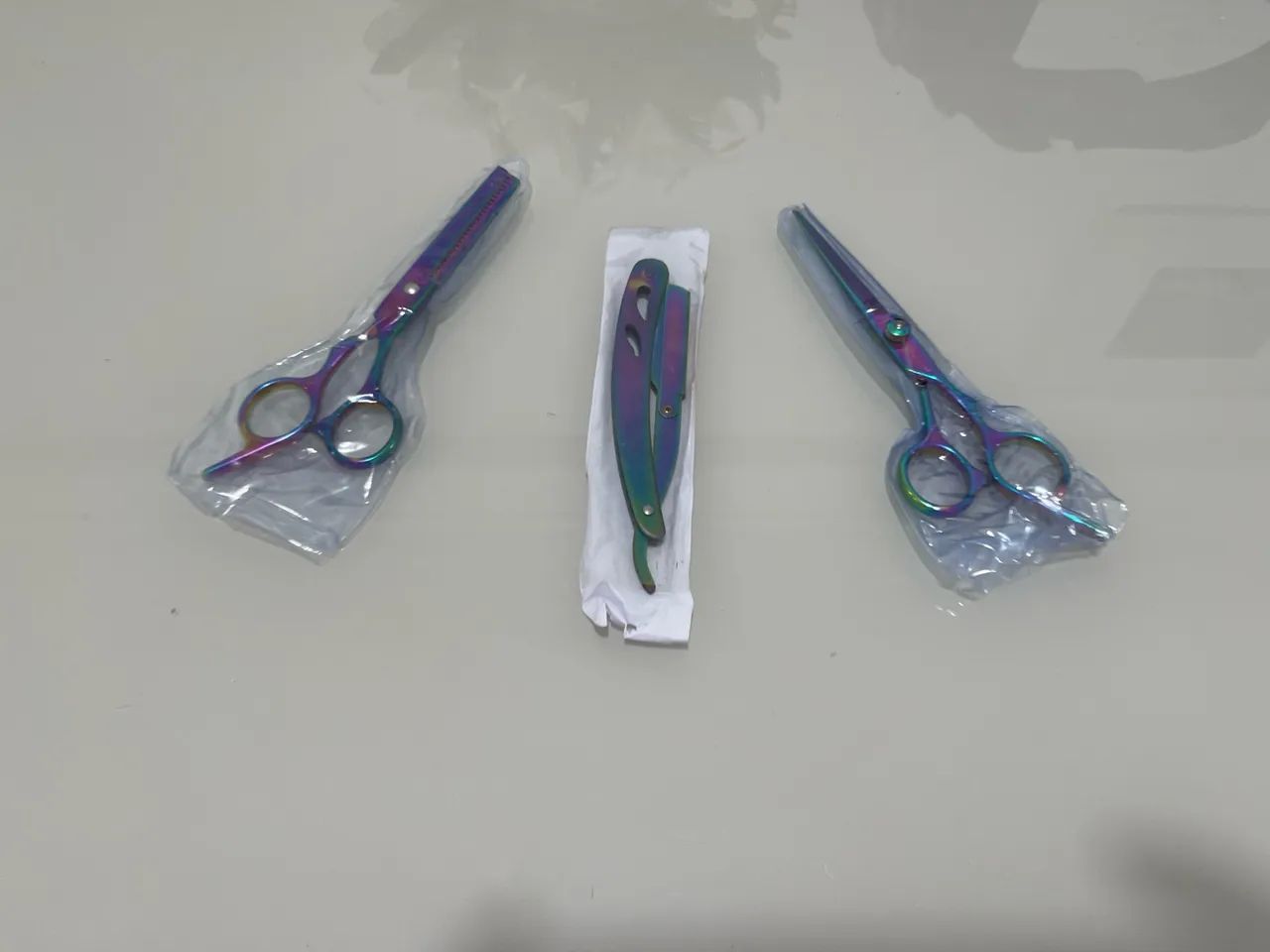 Tesouras/Navalhete para Barbeiros - Foto 2