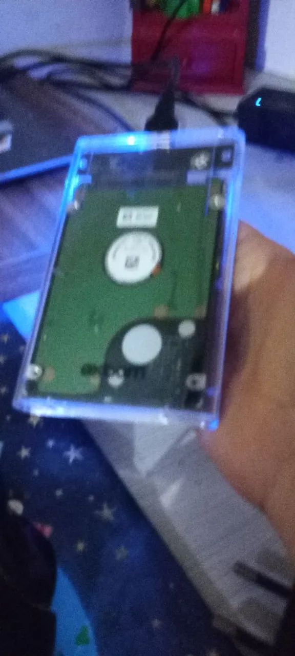 HD externo + case Samsung 465 GB - Foto 3