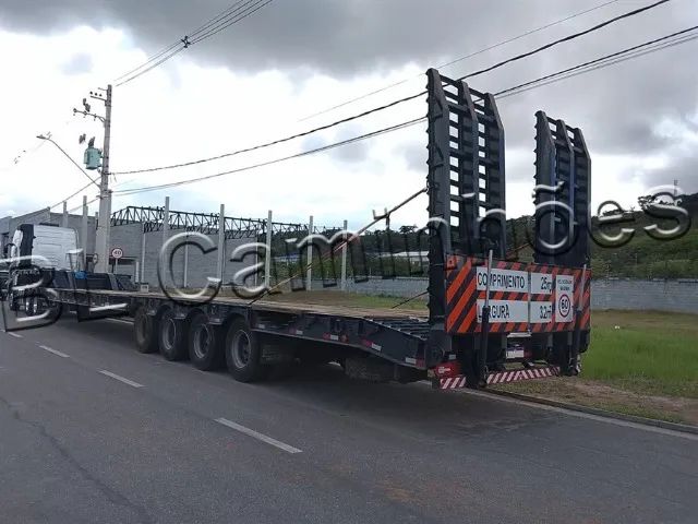 Carreta Prancha RodoMoura 16,70m ano 2026 p/ 60T ZERA - Foto 3