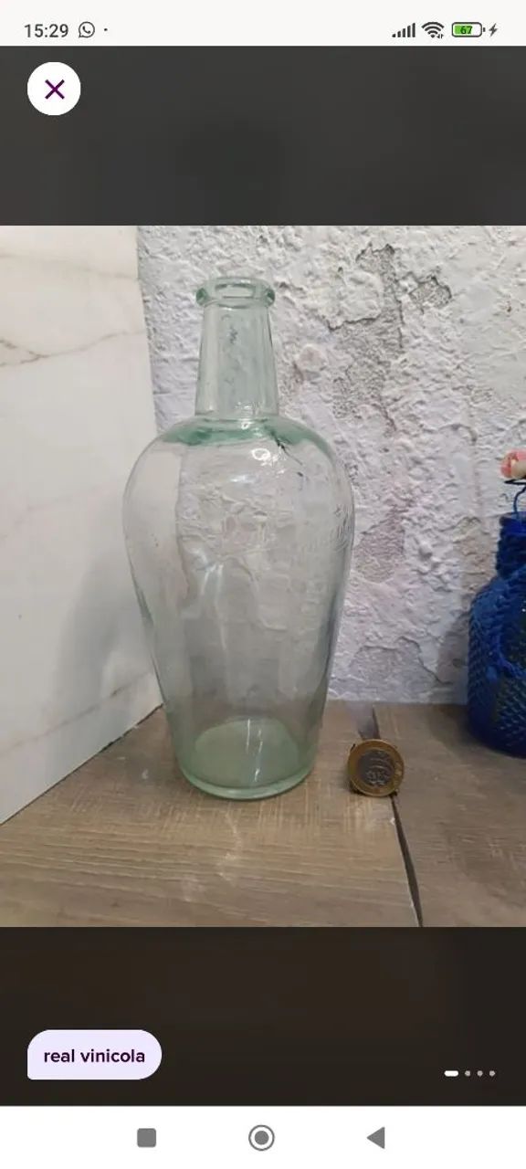 Garrafa vintage