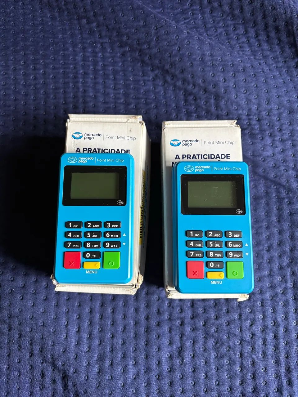 Maquininha Mercado Pago Point Mini Chip - Foto 2