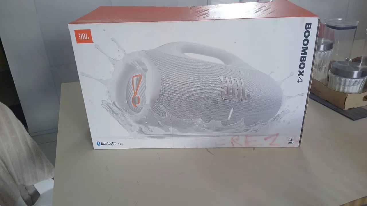 Jbl bombox 4 branco 