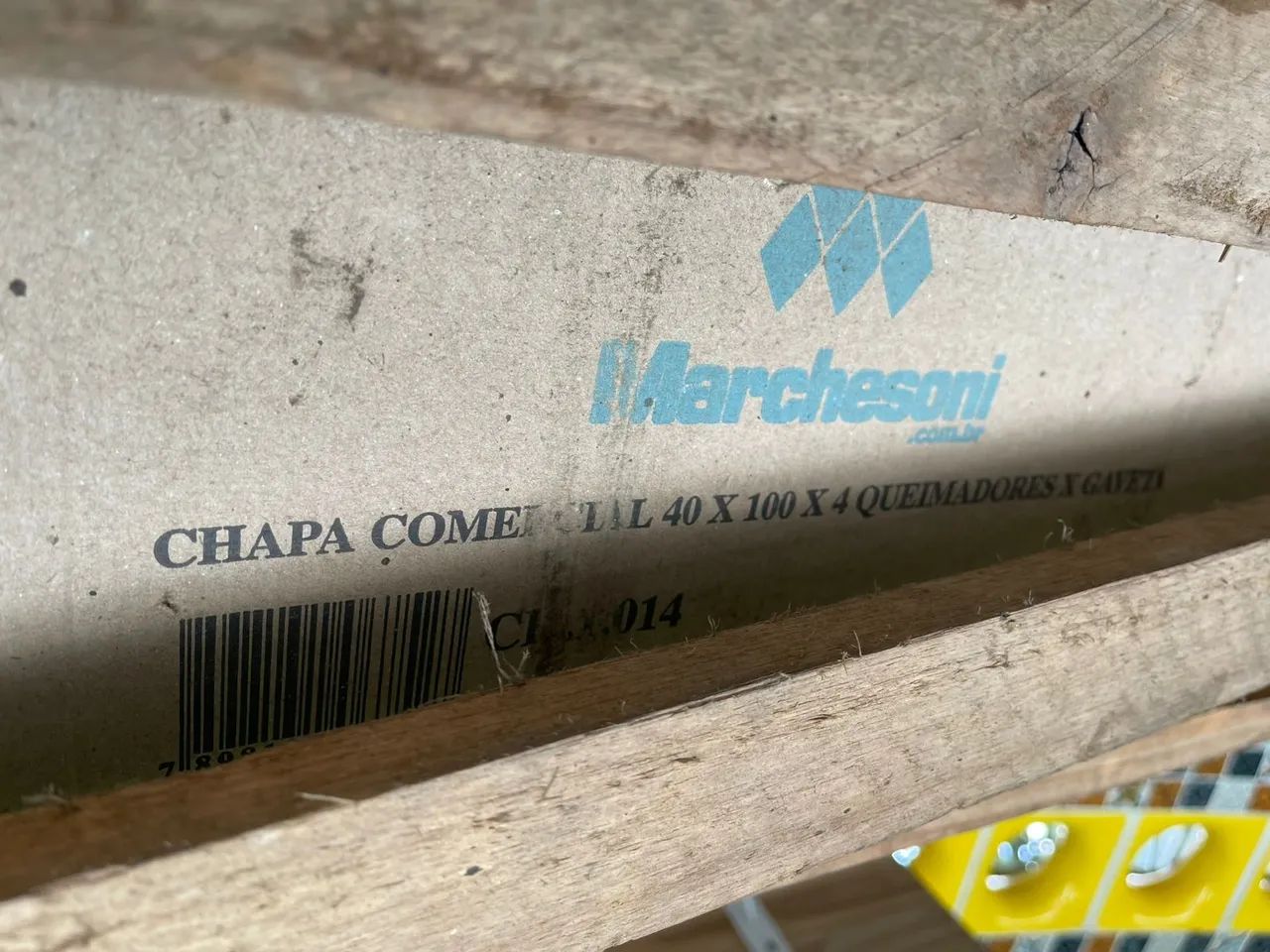 Chapa comercial Marchesoni com 4 queimadores, 106cm - Foto 4