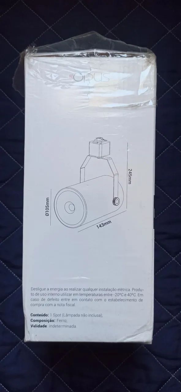 Spot para Trilho Branco - Foto 4