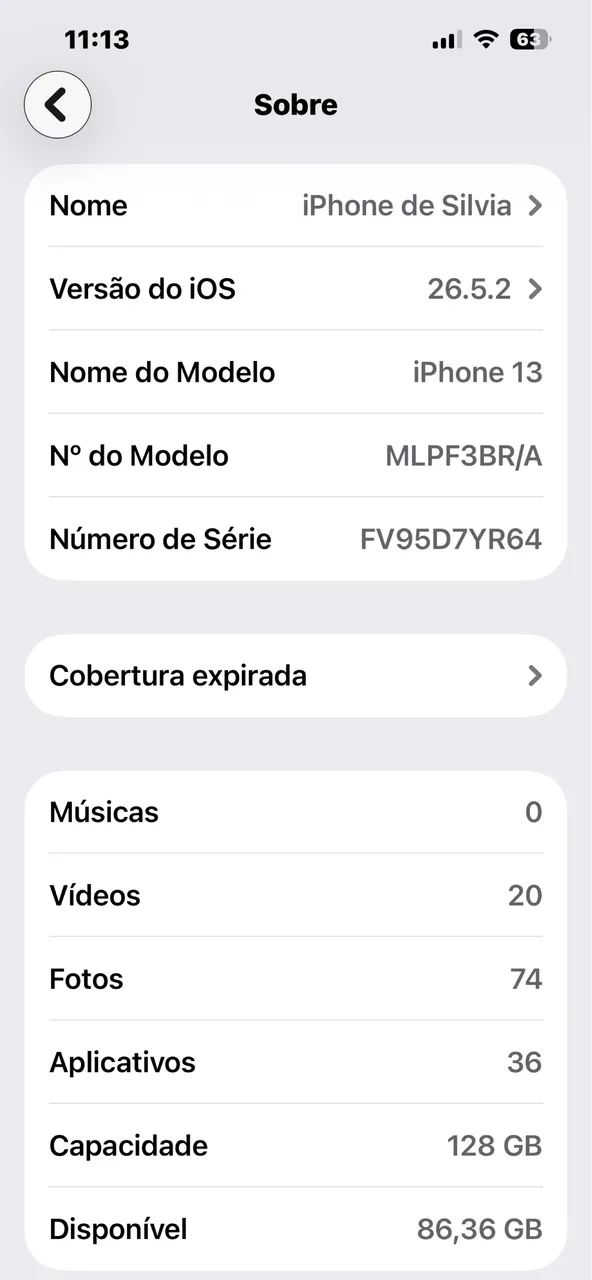 iPhone 13 Preto 