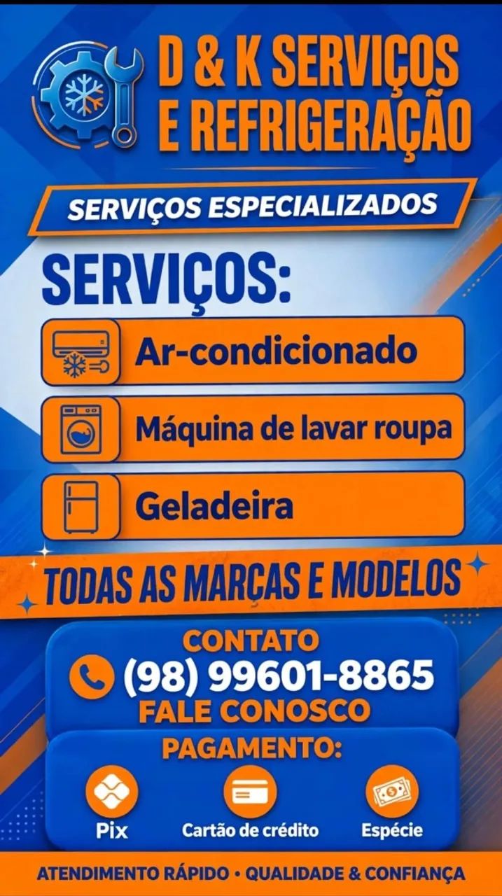 D & K. SERVIÇOS E REFRIGERAÇÃO 