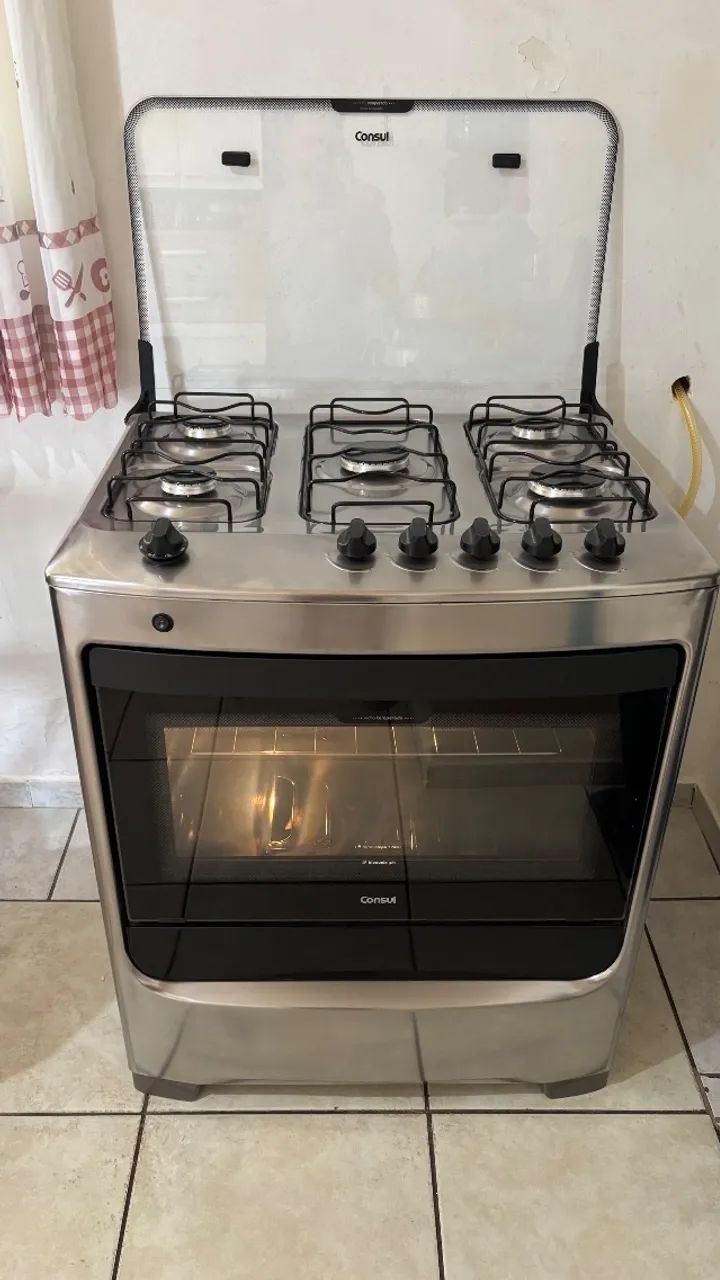 Fogão 5 bocas Cônsul 