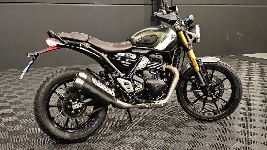 Triumph - Scrambler 400X - 2025 - Verde - Foto 4