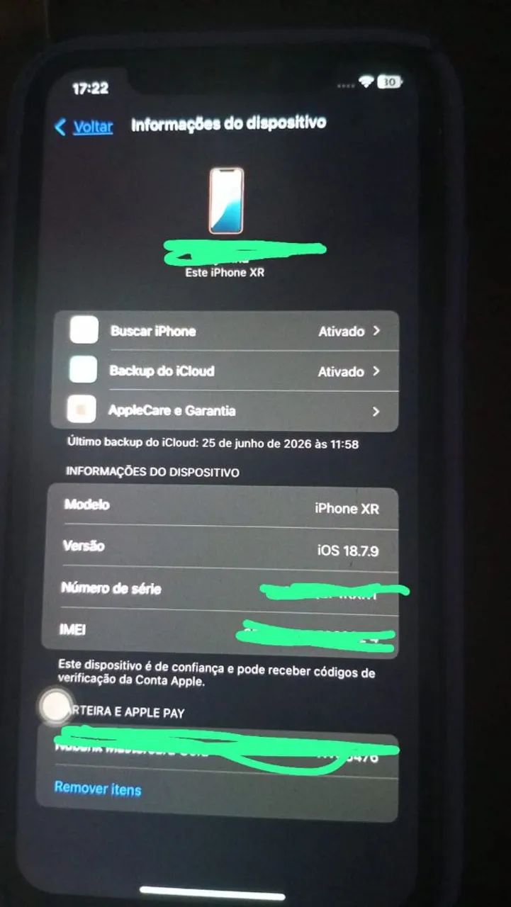iPhone XR com defeito - Foto 3