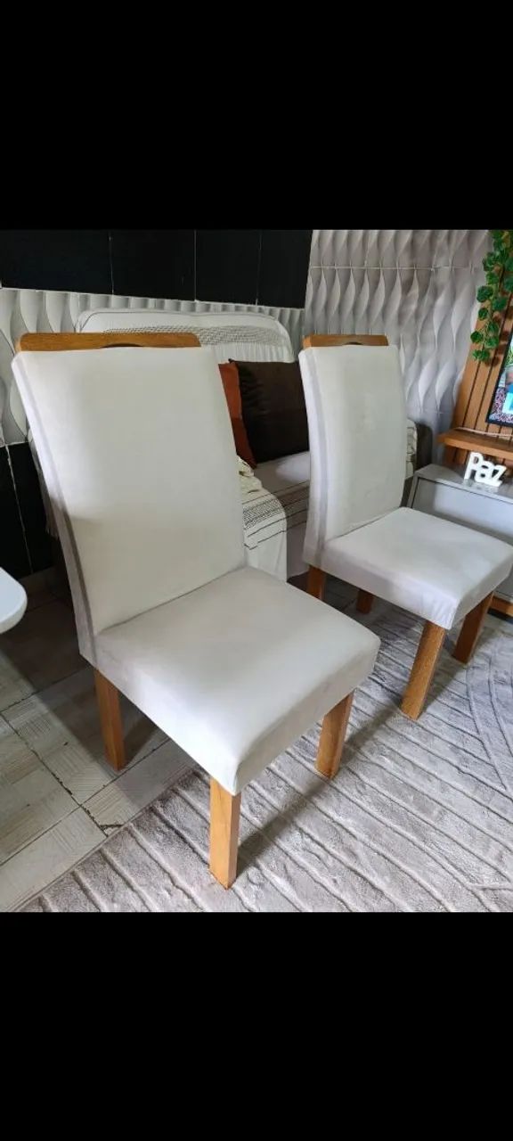 Vendo 4 cadeiras de jantar  - Foto 2