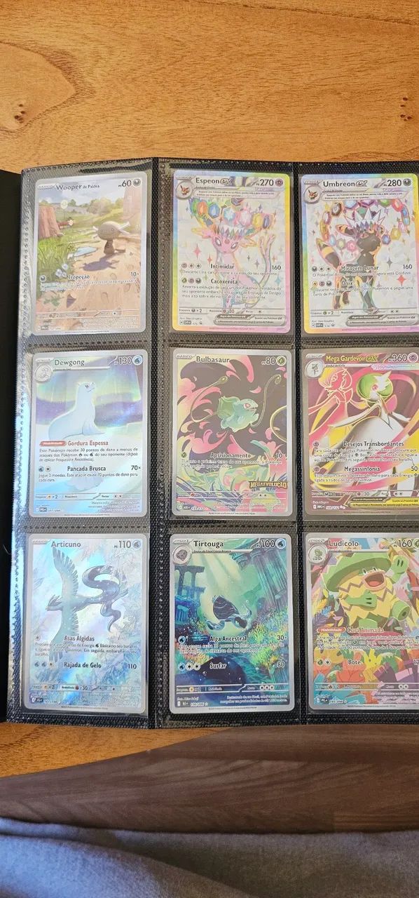 Pokémon TCG lote diversas cartas