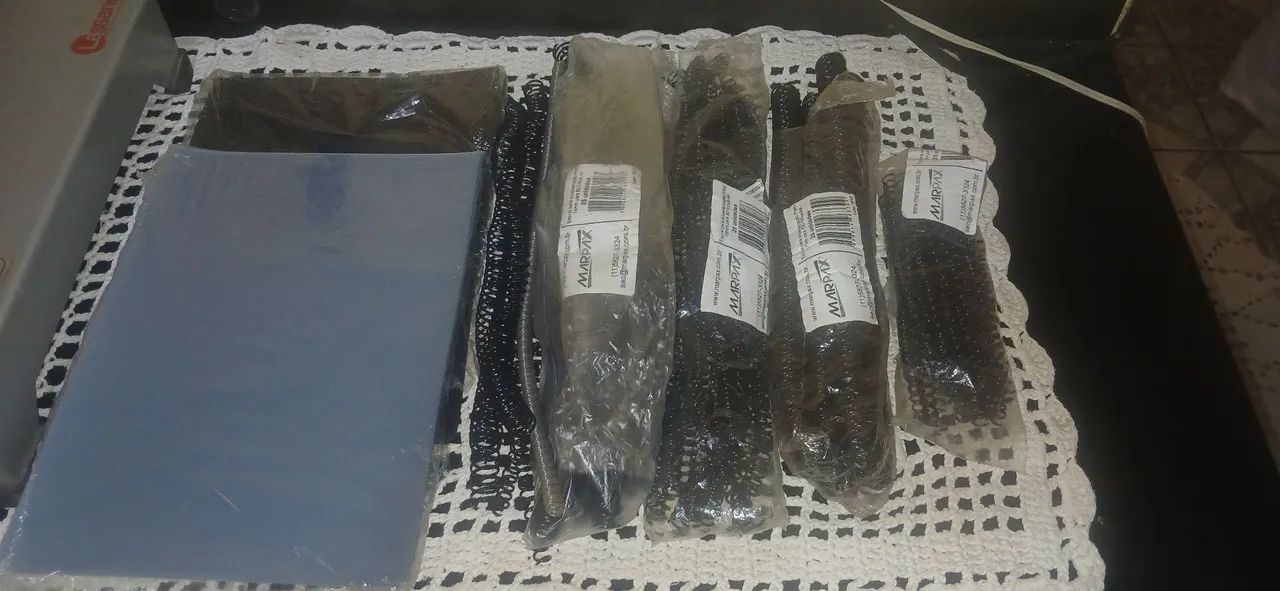 Encadernadora + Material para encadernação. - Foto 3