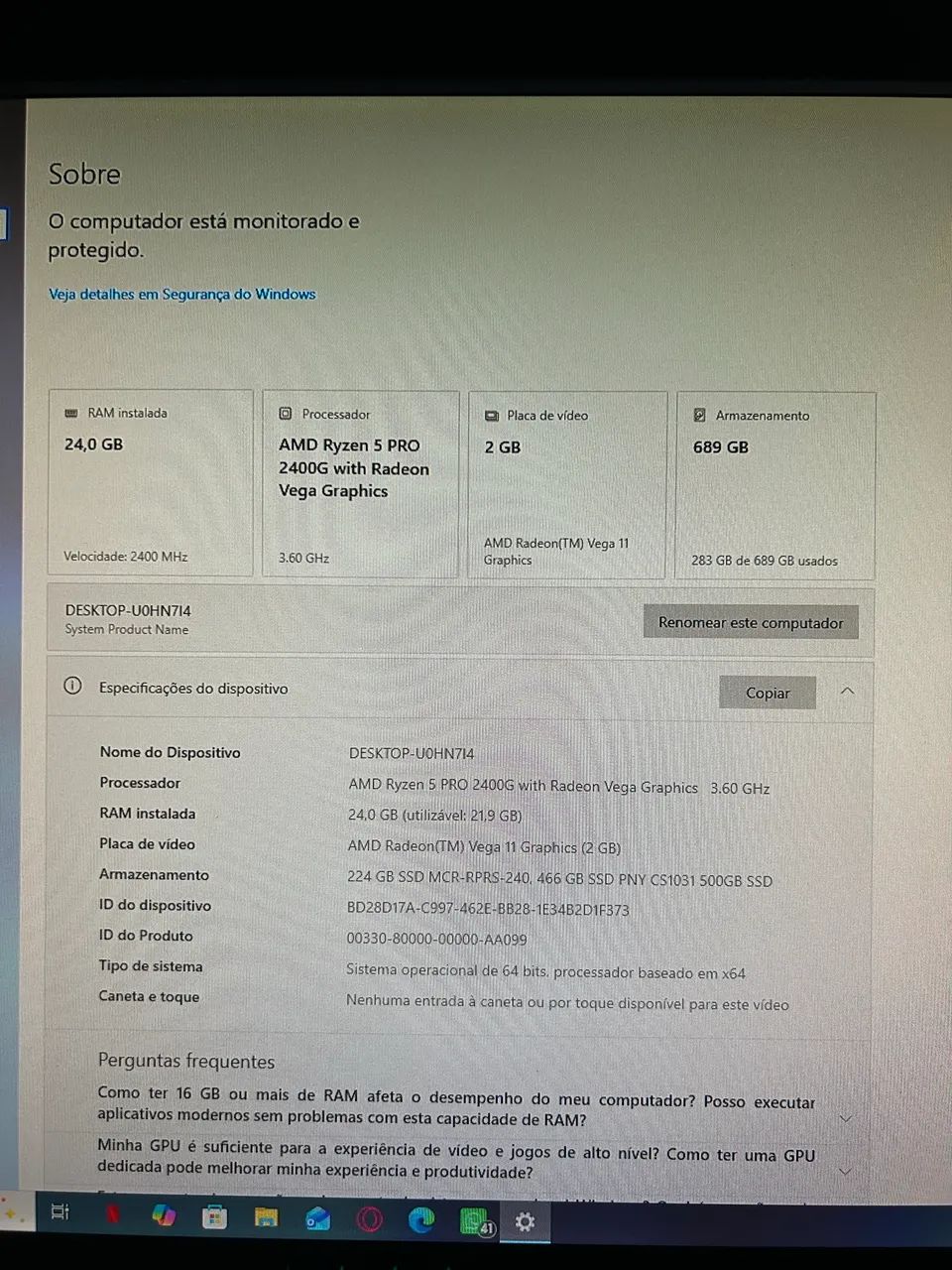 VENDENDO PC GAMER URGENTE!!! - Foto 3